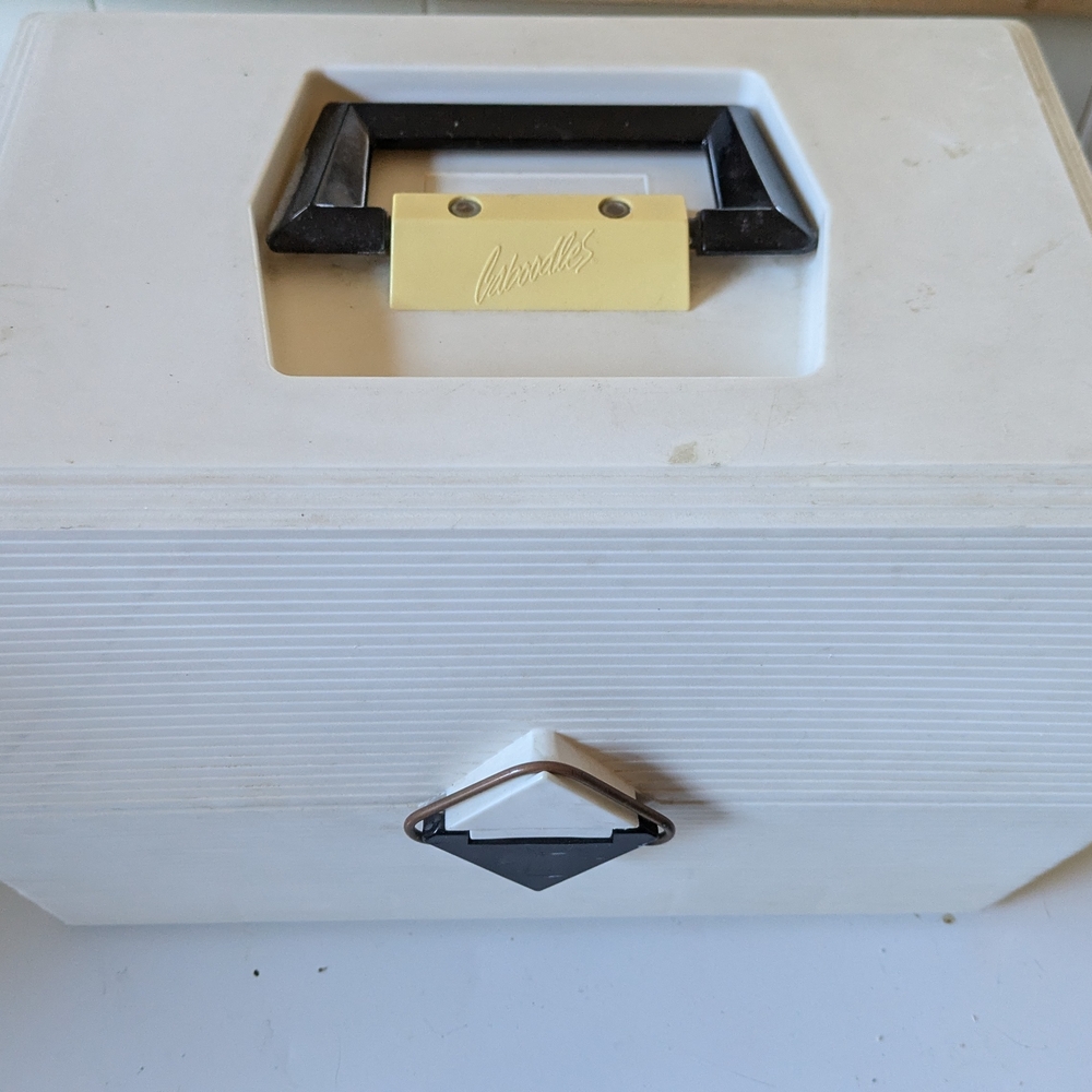 Vintage Caboodles Beauty Organizer Makeup/ Nail Tech